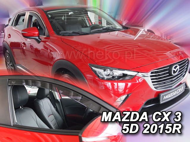 Owiewki Mazda CX 3 5d. 2014-2021r. PRZODY zdjęcie 2