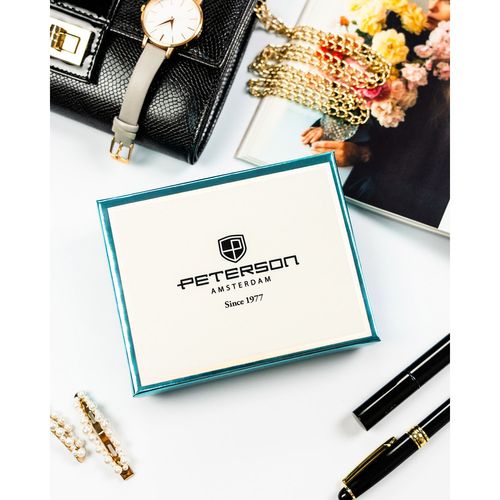 beżowy, pojemny portfel damski ze skóry naturalnej i ekologicznej na Arena.pl