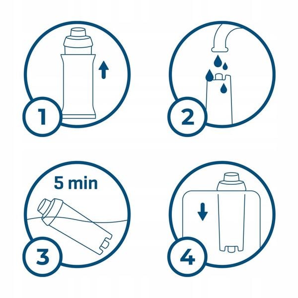 3x filtr wody Wessper AquaLunga do ekspresu Delonghi Magnifica zdjęcie 5