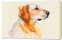 Obraz 90x60cm Kontur Profilowego