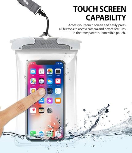 RINGKE UNIVERSAL WATERPROOF CASE GREY na Arena.pl