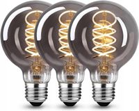 2X Żarówka LED E27 Edison Vintage Retro 4W Ściemnialna Ciepła 3szt
