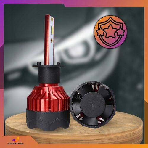 Żarówki H1 LED samochodowe 12V can bus GT COB 300% super mocne pudełko 2szt na Arena.pl