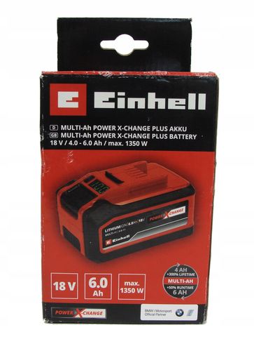 EINHELL AKUMULATOR BATERIA 6AH MULTI-AH PXC PLUS DO ELEKTRONARZĘDZI 4511502 na Arena.pl