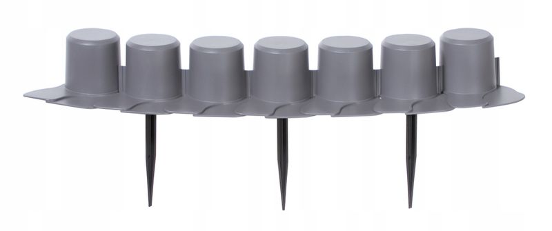 Palisada ogrodowa z kołnierzem IPAL7 12m Płotek zdjęcie 2