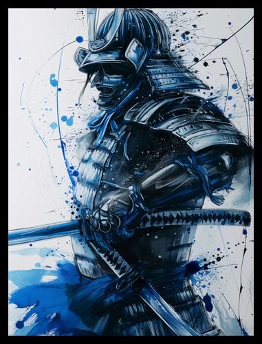 Plakat 30x40cm Samuraj w Błękicie na Arena.pl