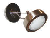 Earth kinkiet 1x9W GX53 energo satyna/wenge