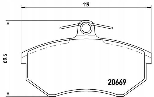 TARCZA HAM PRZOD 280X13 P BREMBO na Arena.pl
