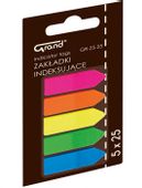 ZAKŁADKI INDEKSUJĄCE STRZAŁKI 45X12MM 25SZT GRAND