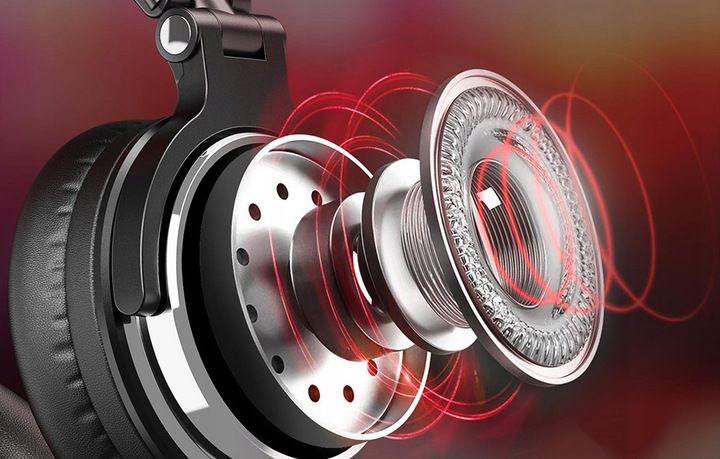 SKŁADANE PROFESJONALNE SŁUCHAWKI PRZEWODOWE NA KABEL ONEODIO PRO10 STUDYJNE zdjęcie 6