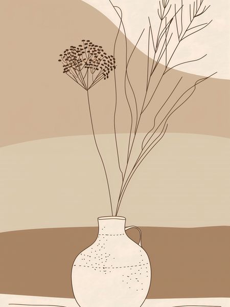 Plakat 15x20cm Kojący Wazon zdjęcie 1