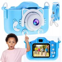 Aparat Dla Dzieci Prezent Dla Dziecka 3+ Aparat Fotograficzny + GRY Kotek