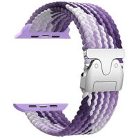 pasek beline woven nylon parachute do    apple watch 38/40/41mm fioletowy