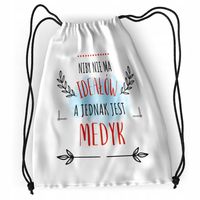 Plecak Dla Medyka Sportowy Szkolny Worek Torba Z Nadrukiem Ze Zdjęciem