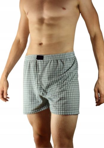 4 LUŹNE BOKSERKI MĘSKIE 100% Bawełna Zestaw szortów z bawełny do spania 3XL na Arena.pl