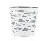 DONICZKA OSŁONKA WKŁAD DONICA KOLORY SZARA 13cm