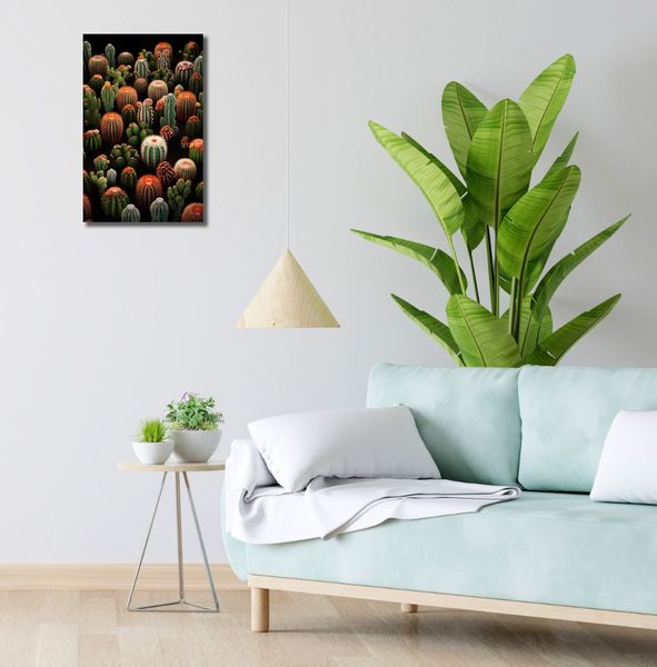 Obraz 30x50cm Ogród Kaktusów zdjęcie 2
