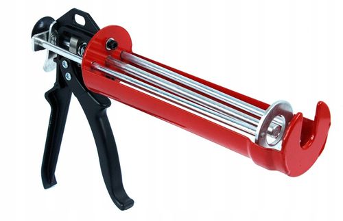 WYCISKACZ PISTOLET DO SILIKONU MAS POTRÓJNY EKSTRA MOCNY KLEJU AKRYLU na Arena.pl