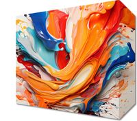 Obraz 20x20cm Taneczne Fale