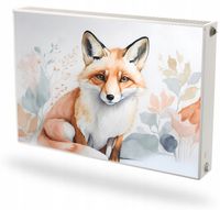 Mata magnetyczna na kaloryfer grzejnik Fototapeta na wymiar MAŁY LISEK