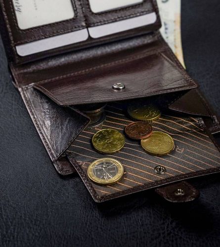 elegancki portfel męski ze skóry naturalnej - rovicky na Arena.pl