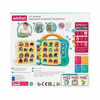 KSIĄŻECZKA EDUKACYJNA DWUJĘZYCZNA polsko-angielska 101 ZWIERZĄT Smily Play