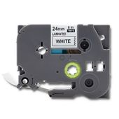 Qoltec Taśma do BROTHER TZ2-251 24mm x 8m Biała/ Czarny nadruk