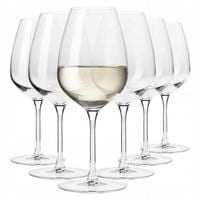 Komplet kieliszków do wina Krosno Divine 530 ml 6 szt. Szkło bezołowiowe