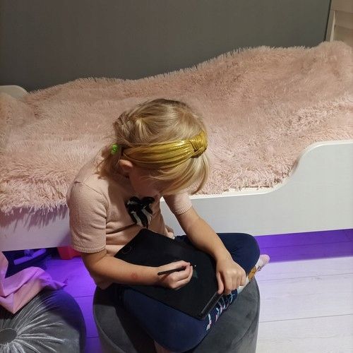 TABLET GRAFICZNY TABLICA A4 DO RYSOWANIA DLA DZIECI 12" cali XXL + RYSIK zdjęcie 4