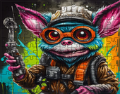 Puzzle tradycyjne Gizmo - Gremliny