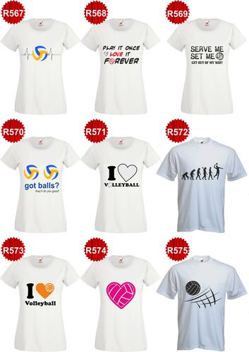 damska Koszulka kibica SIATKÓWKI T-SHIRT nadruk na Arena.pl