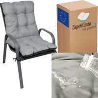Poduszka wodoodporna na krzesło ogrodowe fotel leżak 48x48x48 stal