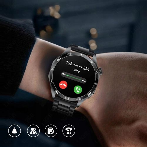 ZEGAREK MĘSKI SMARTWATCH AMOLED 440 EKG POMIAR CUKRU CIŚNIENIE TEMPERATURA na Arena.pl