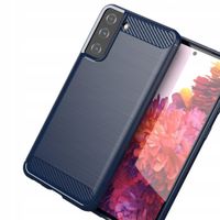 carbon case elastyczne etui pokrowiec samsung galaxy s21+ 5g (s21