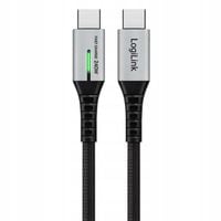 Kabel USB 3.2 Gen2x2 LogiLink CU0442 USB-C - USB-C, M/M, 20 Gb/s, 240 W, 4K