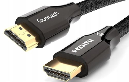 Kabel HDMI 2.1 8K Ultra High Speed QUOTECH 5m na Arena.pl