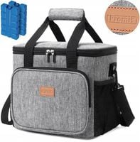 TORBA TERMICZNA TL28 PLAŻOWA PIKNIKOWA lodówka TURYSTYCZNA Duża 28 L+WKŁADY