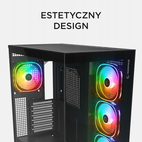 Obudowa Rampage Hydra V1 ARGB Black na Arena.pl