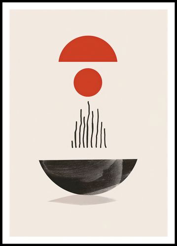 Plakat 68x98cm Półokrągła Forma na Arena.pl