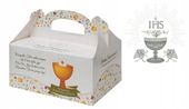 PUDEŁKO OZDOBNE NA CIASTO CIASTA 19x14x9CM PS19 KOMUNIA 10SZT