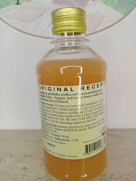 STRANDS ZAPRAWKA CYTRYNÓWKA 250ml zdjęcie 2