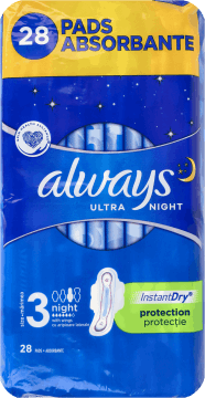 ALWAYS Ultra Night 28 szt. na Arena.pl