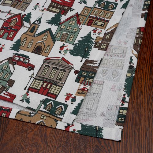 Bieżnik 220cm Świąteczny Zimowy Dekoracyjny Ozdobny na stół 2,2m Długi na Arena.pl