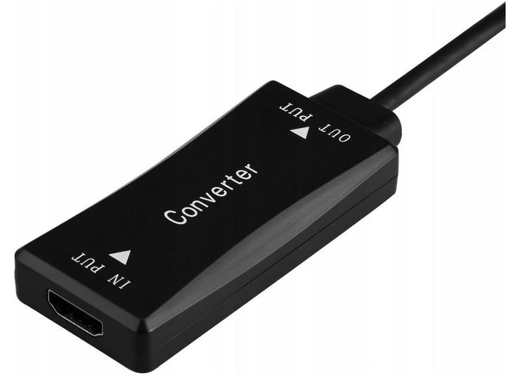 Adapter Konwerter HDMI DisplayPort DP 4K@30Hz zdjęcie 4