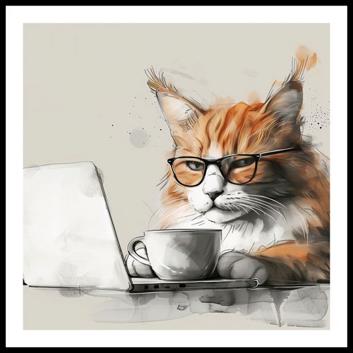 Plakat 80x80cm Nie przed Kawusią na Arena.pl