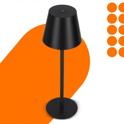 Lampka Na Biurko Biurkowa LED Dotyk Akumulatorowa Ściemniacz 3 Barwy na Arena.pl