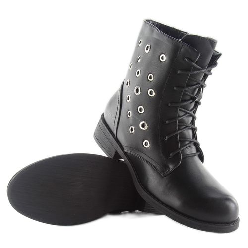 Botki workery licowe pe130p Black r.38 na Arena.pl
