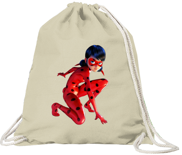 Worek Plecak Biedronka i Czarny Kot zdjęcie 1