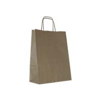 Torba papierowa A4 25 x 11 x 32 cm, 100 szt. beżowa AWIH