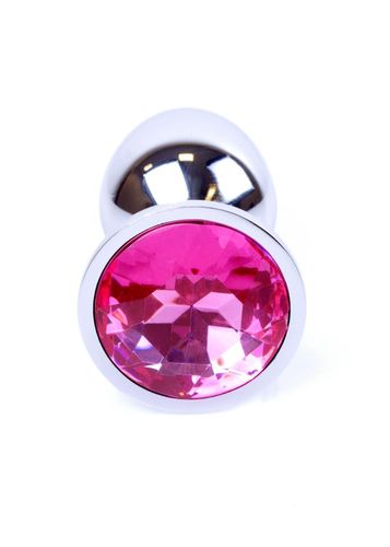 Jewellery Silver Plug- Pink na Arena.pl